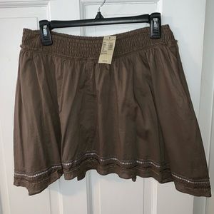 Brown American Eagle Skirt